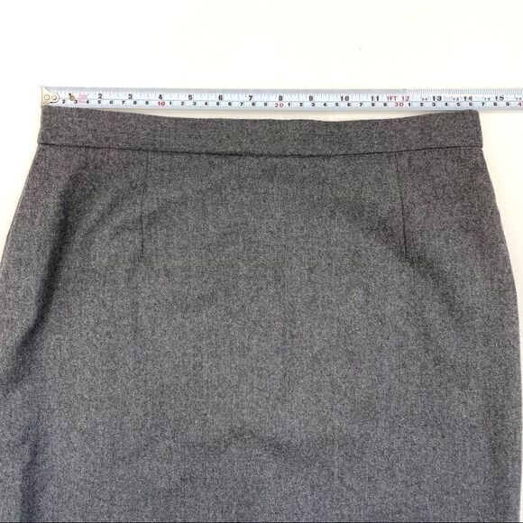 Moschino Cheap And Chic Classic Wool Pencil Skirt - Picture 11 of 12